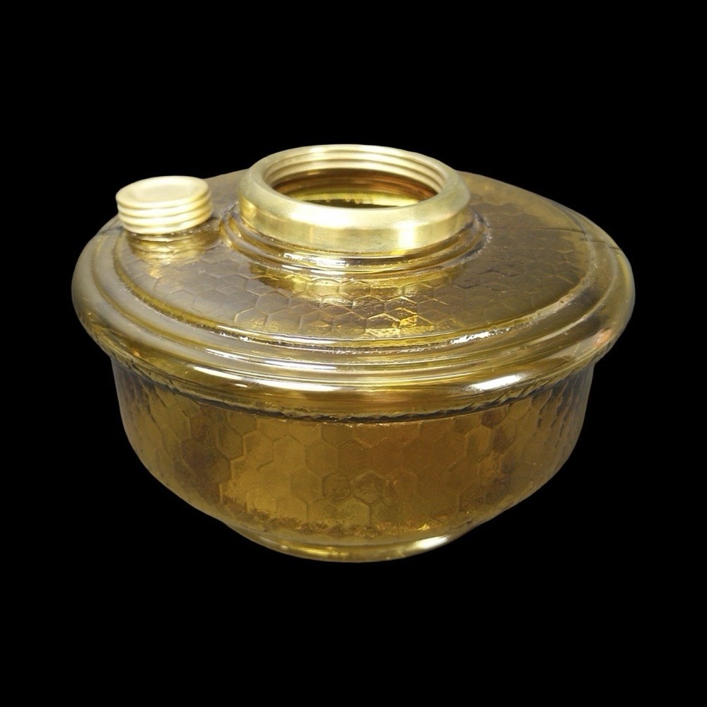 Aladdin Lamp Amber‎ Genie III Font Part #R068N Regency Fuel Lighting